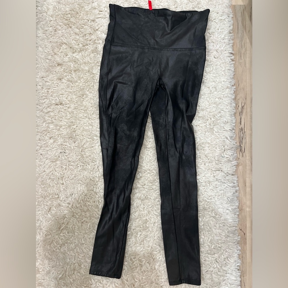 Spanx Leather Leggings